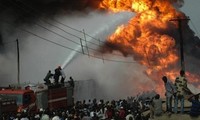 30 dead in Nigeria as oil tankers catch fire
