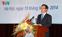Prime Minister attends new school year celebration at Vietnam National University, Hanoi
