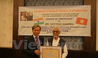 Indian solidarity committee president given Friendship Order
