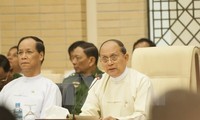 Myanmar president, defense chief meet Kachin ethnic group