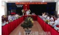 Delegation of National Assembly Committee for Ethnic Minority Affairs works in Phu Yen province 