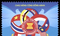 Stamp collection “Welcoming ASEAN Community” issued