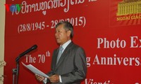 Photo exhibition to mark 70th anniversary of Vietnam’s diplomatic sector in Laos