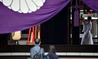 Japan justice minister visits Yasukuni shrine