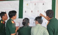 Ba Ria-Vung Tau holds early election at sea