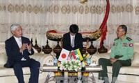 Japanese Defense Minister visits Myanmar