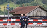 Knife attack on train in Switzerland