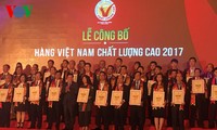 High-quality Vietnamese goods announced  