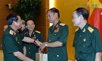 National Assembly Vice Chairman meets former Truong Son soldiers 