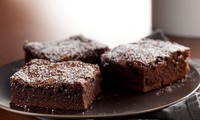 Vegan chocolate brownie