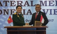 Vietnam, Indonesia sign declaration on defense cooperation joint vision