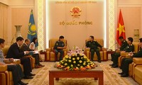 Vietnam, Kazakhstan enhance defense ties