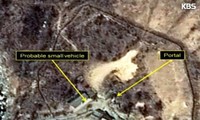 South Korean reporters on route for North’s dismantling of nuclear test site