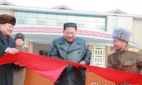 North Korean leader celebrates completion of spa resort
