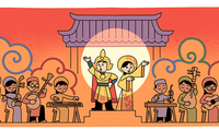 Google Doodle marks Vietnam’s Cai Luong folk opera