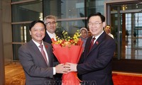 NA Chairman leaves Vietnam to attend AIPA 44, visit Indonesia, Iran