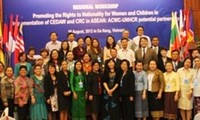 Hội thảo khu vực về thúc đẩy các quyền của phụ nữ và trẻ em ASEAN
