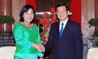Chủ tịch nước Trương Tấn Sang tiếp Viện trưởng Viện Công tố Campuchia