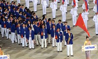  Đoàn Thể thao Việt Nam làm lễ xuất quân tham dự SEA Games 27 tại Myanmar