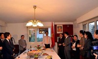 Tăng cường tình đoàn kết hữu nghị Việt-Lào-Campuchia tại Geneva 