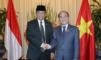 Chủ tịch Hội đồng Hiệp thương Nhân dân Indonesia kết thúc tốt đẹp chuyến thăm chính thức Việt Nam 