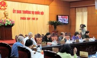 Ủy ban thường vụ Quốc hội cho ý kiến Dự án Luật sỹ quan Quân đội nhân dân Việt Nam (sửa đổi)