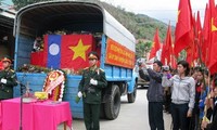 Truy điệu, an táng hài cốt liệt sỹ quân tình nguyện và chuyên gia Việt Nam hy sinh tại Lào 