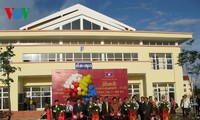 Bàn giao công trình Học viện Kinh tế - Tài chính giai đoạn 2 cho Lào