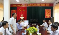 Trưởng Ban Tổ chức Trung ương Tô Huy Rứa làm việc tại Phú Thọ 