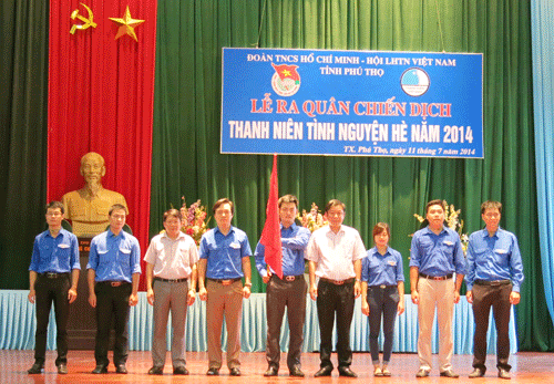 Phú Thọ: Chiến dịch Thanh niên tình nguyện hè 2014