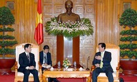 Thủ tướng Nguyễn Tấn Dũng tiếp Bộ trưởng Ngoại giao Nhật Bản 