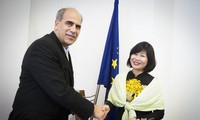 Đại sứ Việt Nam tại Slovakia chào xã giao Phó Thủ tướng, Bộ trưởng Ngoại giao và hội nhập Châu Âu 