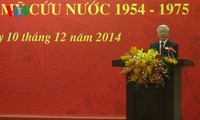 Tổng bí thư Nguyễn Phú Trọng gặp mặt chiến sỹ cách mạng 