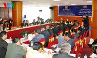 Học viện Chính trị quốc gia hai nước Việt Nam - Lào trao đổi kinh nghiệm