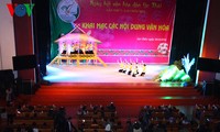 Sôi nổi các hoạt động của Ngày hội Văn hóa dân tộc Thái lần thứ I 