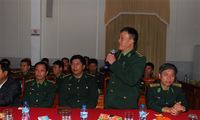 Hội  nghị tổng kết 15 năm tăng cường cán bộ Bộ đội biên phòng cho các xã biên giới