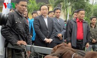 Phó Thủ tướng Hoàng Trung Hải thăm, tặng quà hộ nghèo, nạn nhân chất độc da cam tỉnh Quảng Ngãi 