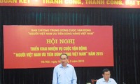 Họp Ban chỉ đạo Trung ương cuộc vận động “Người Việt Nam ưu tiên dùng hàng Việt Nam”