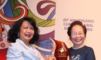 Phó Chủ tịch nước Nguyễn Thị Doan tham dự Hội nghị Thượng đỉnh Phụ nữ Toàn cầu lần thứ 25 