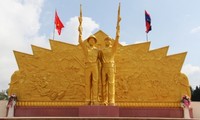 Khánh thành công trình tu bổ, nâng cấp Đài tưởng niệm liên minh chiến đấu Việt – Lào tại Champasac 