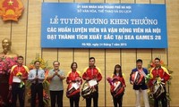 Hà Nội khen thưởng các vận động viên tiêu biểu tại Sea Games 28