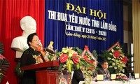 Phó Chủ tịch nước Nguyễn Thị Doan dự Đại hội Thi đua yêu nước tỉnh Lâm Đồng lần thứ V 