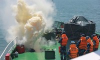 Cảnh sát biển Việt Nam và Ấn Độ tập luyện tìm kiếm cứu nạn trên biển