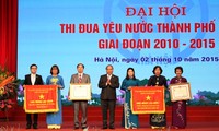 Hà Nội tổ chức Đại hội thi đua yêu nước giai đoạn 2010-2015