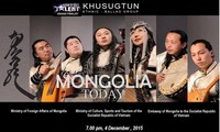 Đoàn dân tộc Mông Cổ Khusugtun lưu diễn tại Việt Nam
