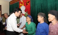 Chủ tịch nước Trương Tấn Sang thăm, chúc Tết tại Bắc Kạn
