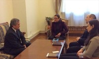 Đại sứ Việt Nam gặp làm việc với cơ quan an ninh Ukraine về vụ lục soát Làng Sen ở Odessa 