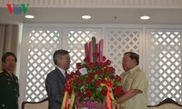 Đại sứ Việt Nam chúc mừng tân Chủ tịch Lào Bounnhang Volachith 