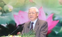 Tổng Bí thư Nguyễn Phú Trọng thăm và làm việc tại tỉnh Hà Tĩnh