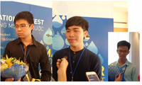 Ba sinh viên Việt Nam giành giải Nhất cuộc thi Sáng tạo thông minh về Nước